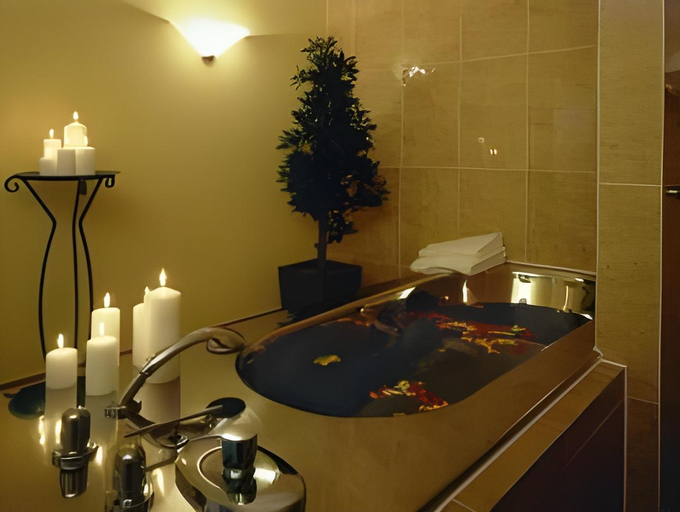 Bathroom 5, relexa hotel Bad Steben, Hof