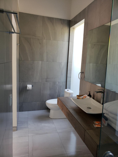 Bathroom 5, Hotel CaLu 21 en La Laguna, Santa Maria del Oro, Santa María del Oro
