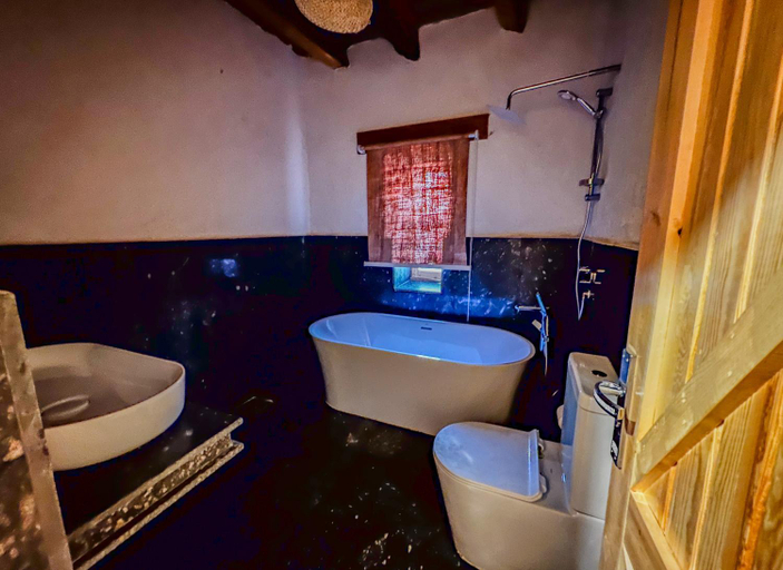Bathroom 4, Eco Nubia Ecolodge, Aswan
