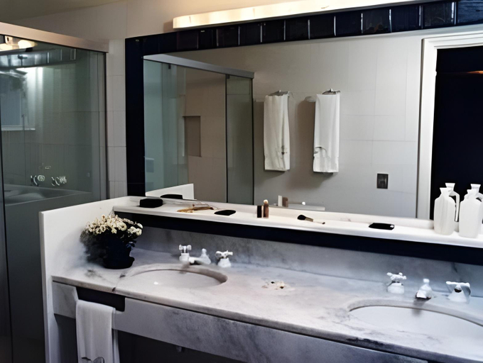 Bathroom 2, Hotel Doce Mar, Armação dos Búzios
