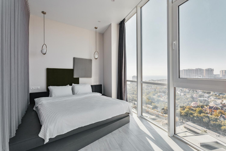 Bedroom 3, Plaza Arcadia Apartments, Odes'ka