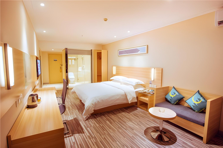 Bedroom 2, City Comfort Inn Wuhan Baibuting, Wuhan