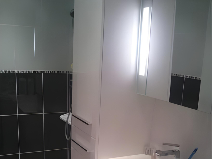 Bathroom 2, Hotel Restaurant de la Mer, Alpes-Maritimes
