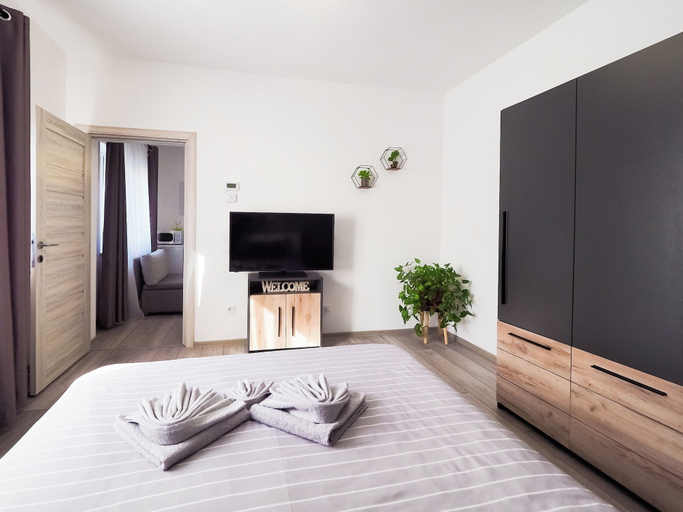 Bedroom 2, Ben Apartments, Sibiu