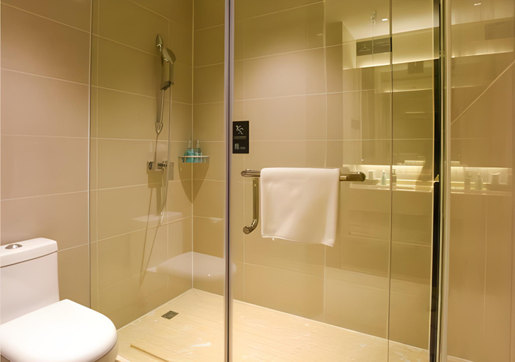 Bathroom, City Comfort Inn Luocheng Bus Terminal, Hechi