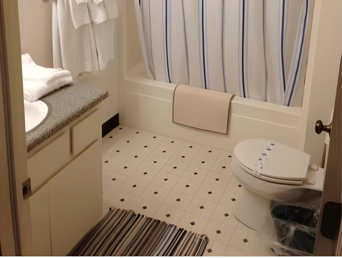 Bathroom 2, Strawberry Inn, Tuolumne