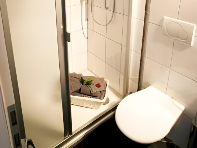 Bathroom 2, Hôtel de la Truite, Boudry