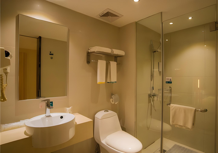 Bathroom 3, City Comfort Inn Hechi Nandan, Hechi