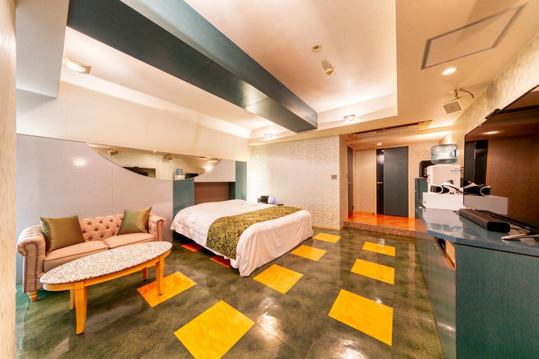 Bedroom 2, Hotel Luna Otsu (Adult Only), Lake Biwa