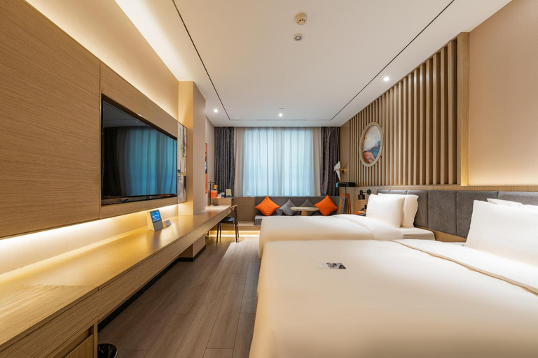 Bedroom 2, Atour X Hotel Beijing Sanyuan Bridge, Beijing