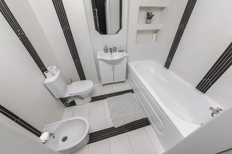 Bathroom, The Base Apartments