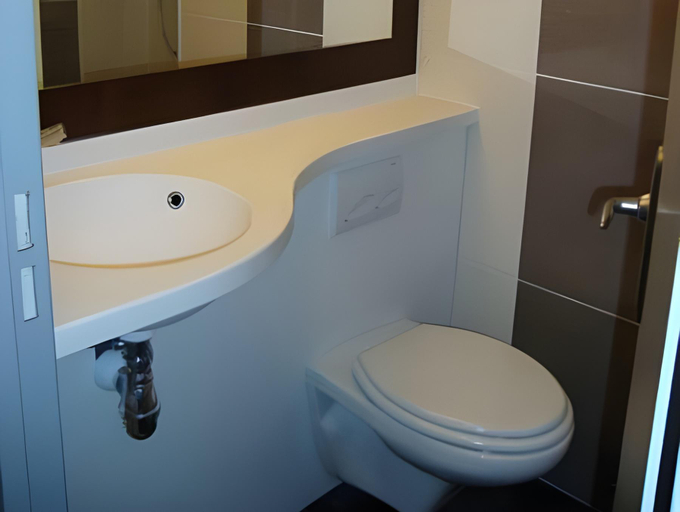 Bathroom 4, Hotel Inn Design & Restaurant Amiens, Somme