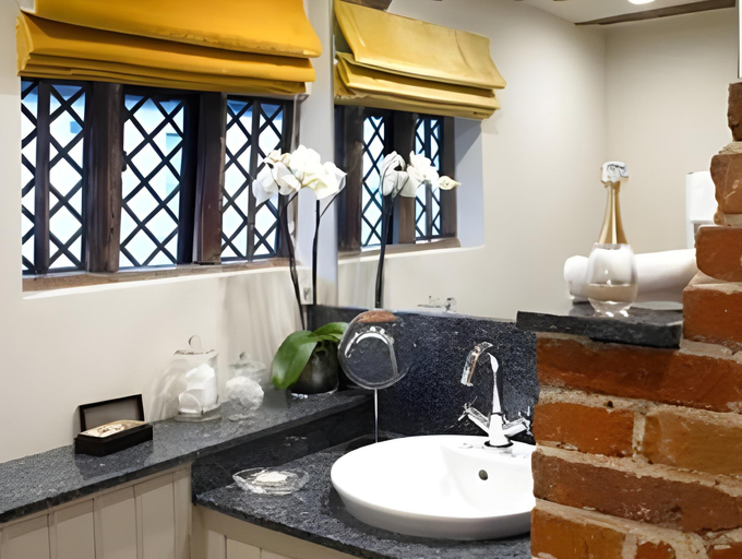 Bathroom 3, The Great House Lavenham Hotel & Restaurant, Suffolk