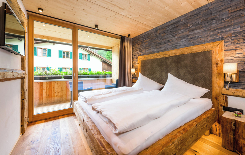 Bedroom 2, Erholungswelt Lechrefugium, Reutte