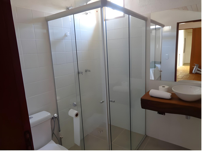 Bathroom 3, Pouso da Trilha Hospedagem, Lençóis