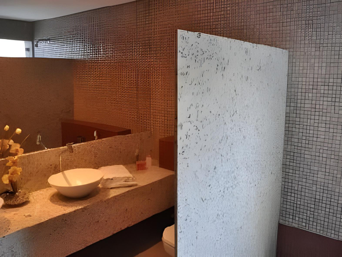 Bathroom 4, Palace Fortaleza Centro de Eventos motel, Fortaleza