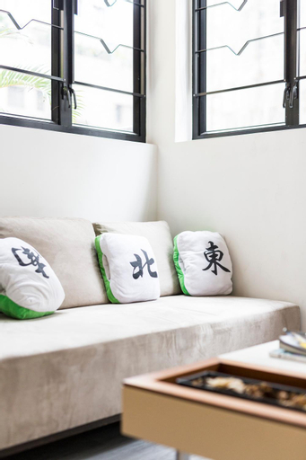 Bedroom 4, The Mahjong Boutique Hostel, Kowloon