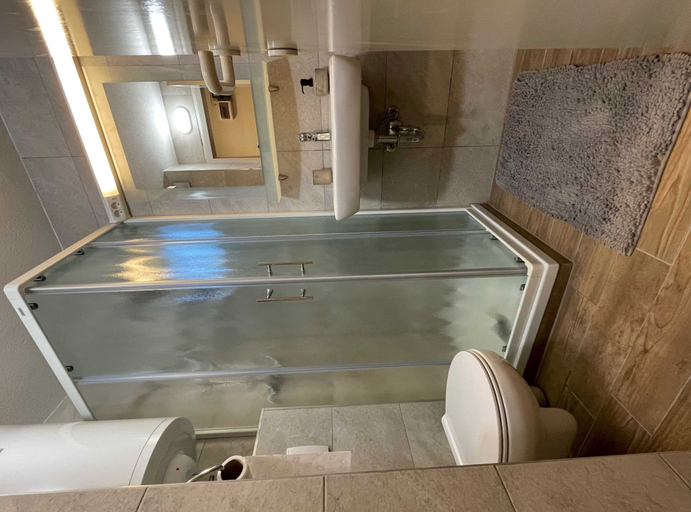 Bathroom, Rustic and Radiant Retreat Apartments With Terrace, Zagorska Sela