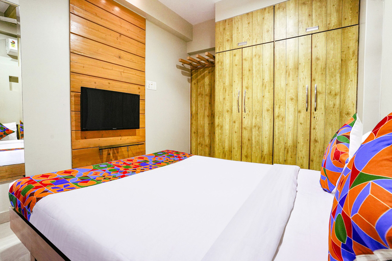 Bedroom 3, FabHotel Mumbai Corporate Apartments Bandra, Mumbai Suburban