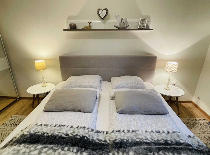 Bedroom 2, Rustic and Radiant Retreat Apartments With Terrace, Zagorska Sela