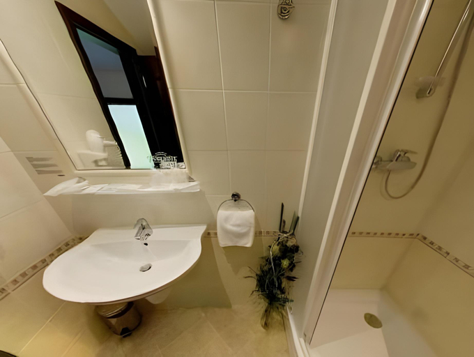 Bathroom, Hotel Purkmistr, Plzeň