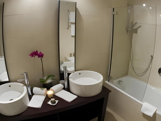 Bathroom 3, Hotel Farinet, Entremont