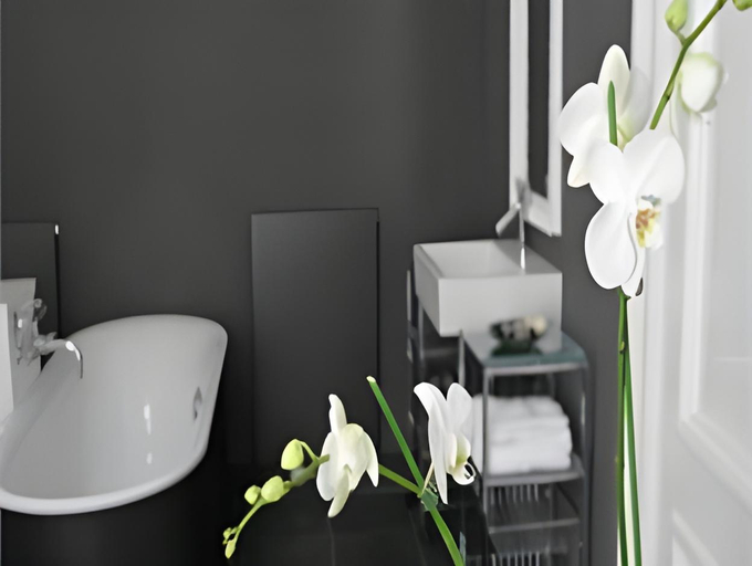 Bathroom 3, Boutique hotel Villa Trompenberg, Hilversum