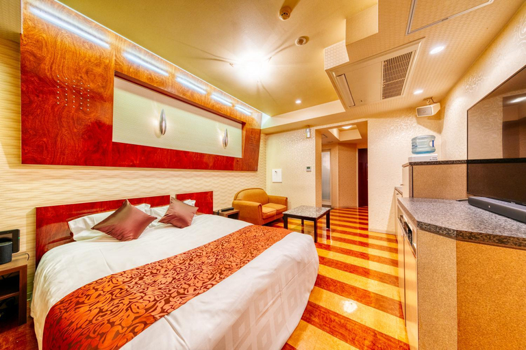 Bedroom 4, Hotel Luna Otsu (Adult Only), Lake Biwa