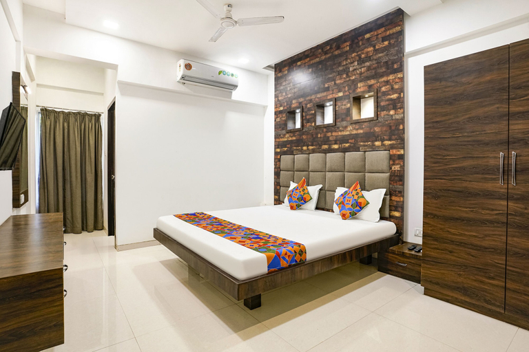 Bedroom 2, Fabhotel Blue Roof Sea Side, Palghar