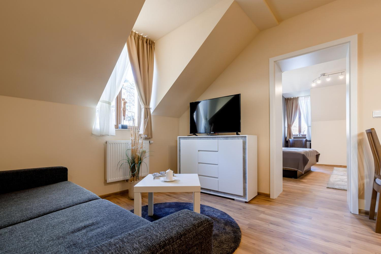 Bedroom, Apartments Menuet, Karlovy Vary