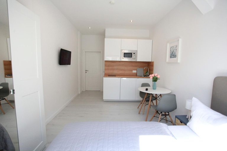 Bedroom 4, Zollikof Aparts - Sauna & Studioapartments, Leipzig