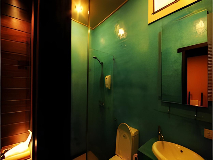 Bathroom, Balcony Hill Resort, Mae Suai