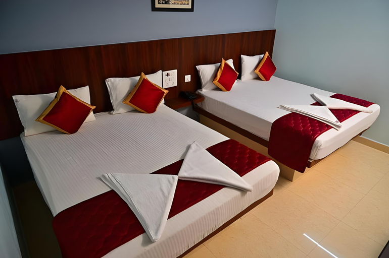 Bedroom 2, Hotel Amulyam residency, Chittoor