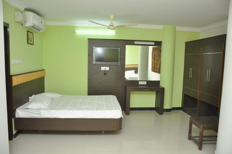 Bedroom 2, Jeyam Residency, Kumbakonam, Thanjavur