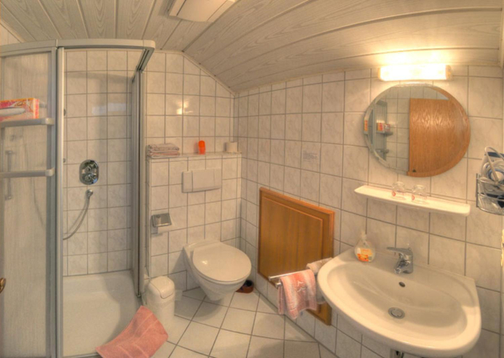 Bathroom 3, Landhotel Gasthof zur Post, Hochsauerlandkreis