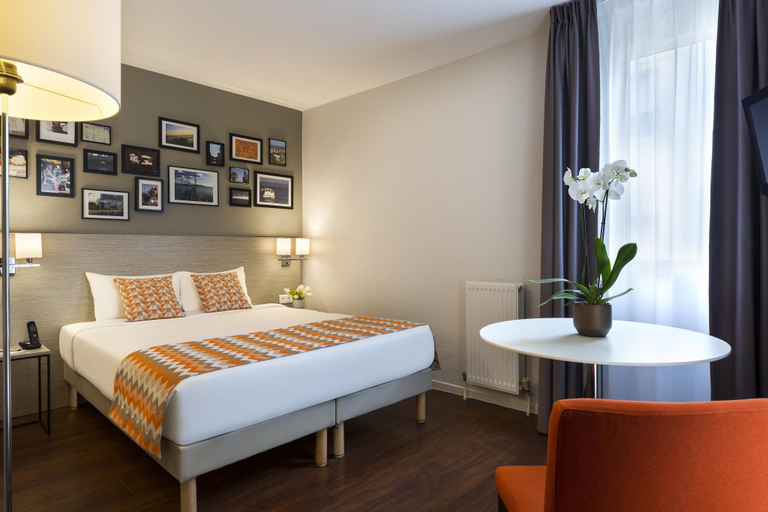 Bedroom 3, Citadines Antigone Montpellier, Hérault