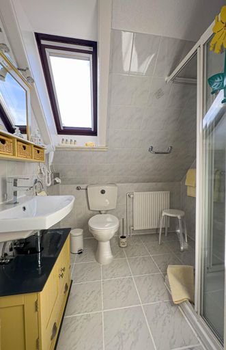 Bathroom, Sonnenhof Damnatz -Hotel garni-, Lüchow-Dannenberg