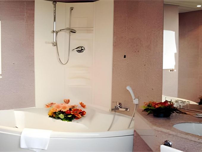 Bathroom, Corallo Hotel, Imperia