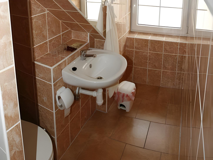 Bathroom 2, Penzion U Hanicky, Český Krumlov
