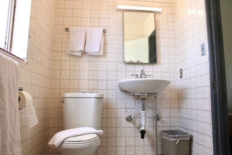 Bathroom 3, Economy Inn, Pima