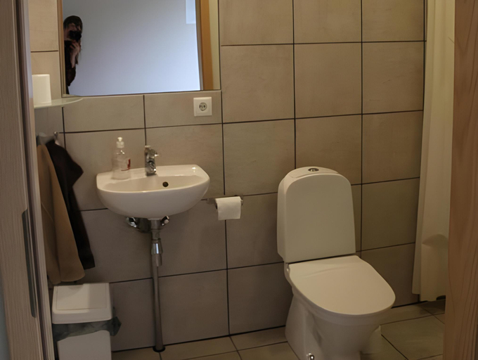 Bathroom, Guesthouse Hof in Vatnsdalur, Áshreppur