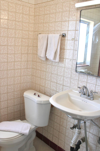 Bathroom 5, Economy Inn, Pima