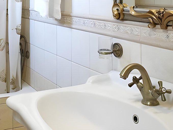 Bathroom 3, Olympia Villas, Peloponnese