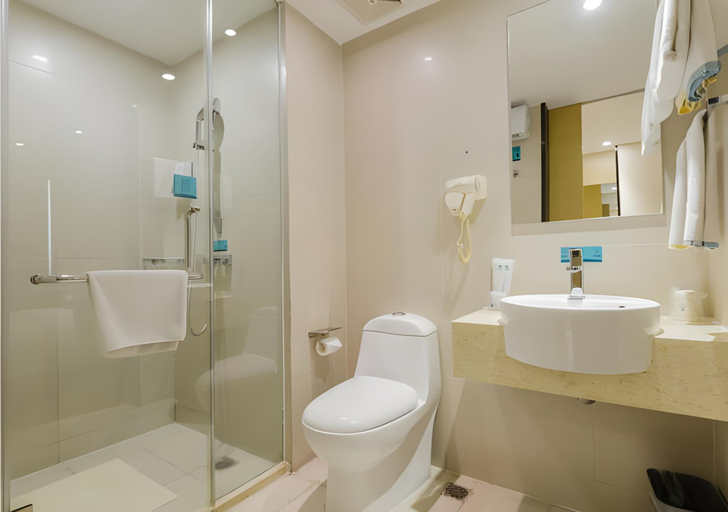 Bathroom 3, City Comfort Inn Liuzhou Ma'anshan Rongjun Road, Liuzhou