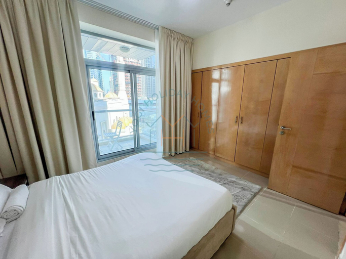 Bedroom 4, Blakely 2BR Lakeview Retreat With Open Balcony, Dubai