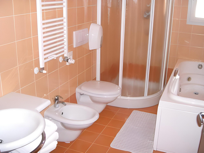 Bathroom 3, Eco Hotel Cleofe, Venezia