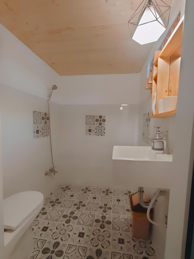 Bathroom, Bình An Village, Long Hồ