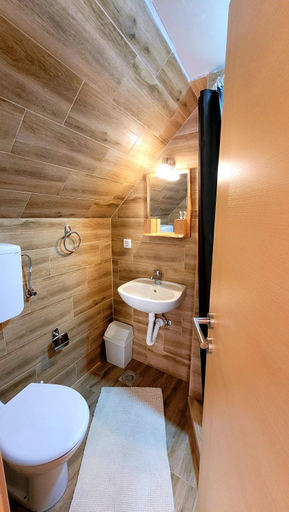Bathroom, Brvnara Miris Bora - sa bazenom -, Bajina Bašta