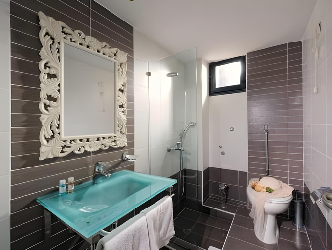 Bathroom 2, Nami Hotel & Suites, Crete