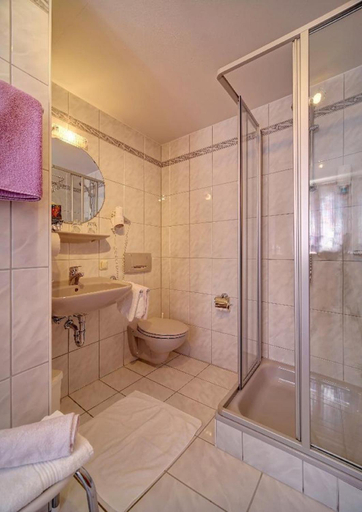 Bathroom 4, Hotel Hirschenstein, Regen